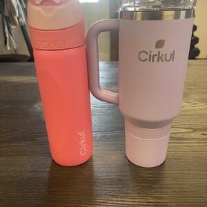 Cirkul Pink and Lavender Water Bottle Set NEW